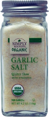 Simply Roundy's Organic Garlic Salt Perspective: front