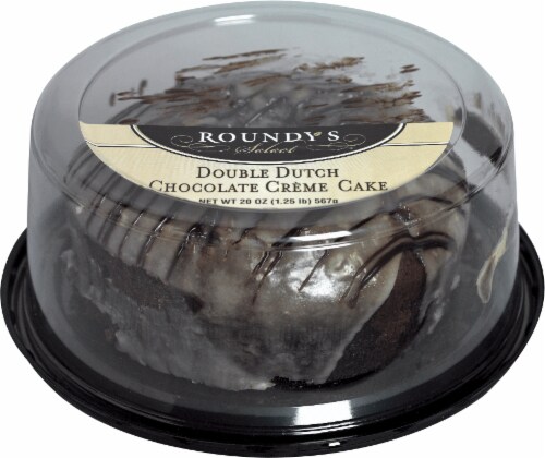 Roundy's® Select Double Dutch Chocolate Creme Cake Perspective: front