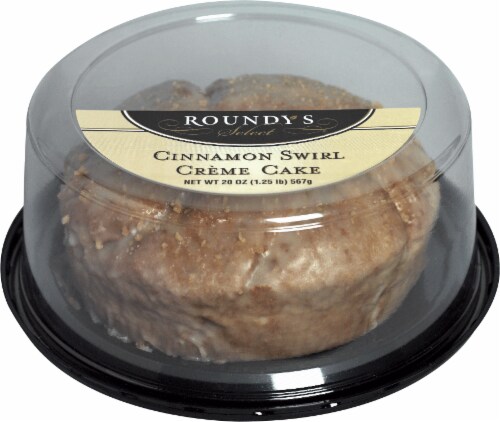 Roundy's Select Cinnamon Swirl Creme Cake Perspective: front