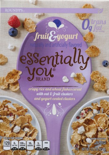 Roundy's Essentially You Cereal - Fruit & Yogurt Perspective: front