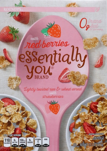 Roundy's Essentially You Cereal - Red Berries Perspective: front