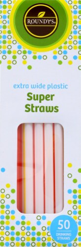 Roundy's Straight Straws Perspective: front