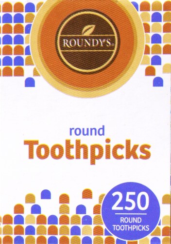 Roundy's Round Toothpicks Perspective: front