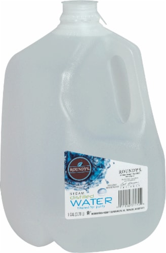 Roundy's Steam Distilled Water Perspective: front