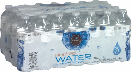 Roundy’s Purified Water, 35 bottles / 16.9 fl oz - Kroger
