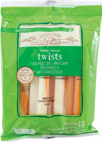Roundy's String Cheese Twist Perspective: front