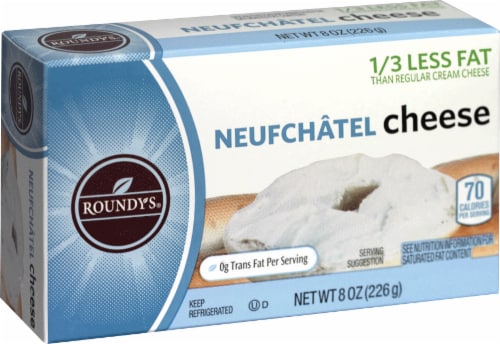 Roundy's Neufchatel Cheese Perspective: front