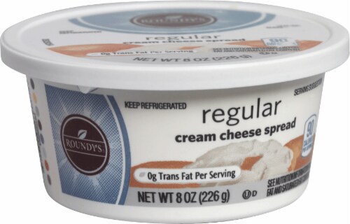 Roundy's Soft Cream Cheese Perspective: front
