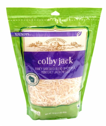 Roundy's® Colby-Jack Shredded Cheese Perspective: front