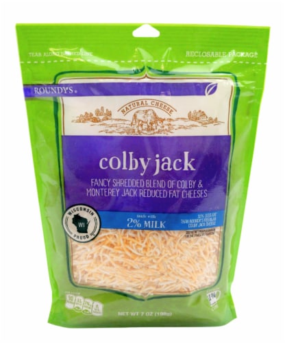 Roundy's® 2% Milk Colby-Jack Shredded Cheese Perspective: front