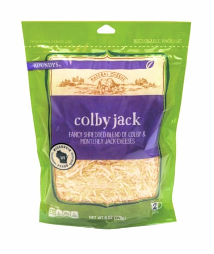 Roundy's® Fancy Colby-Jack Shredded Cheese Perspective: front