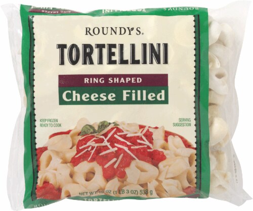 Roundy's® Cheese Tortellini Ring Shaped Pasta Perspective: front