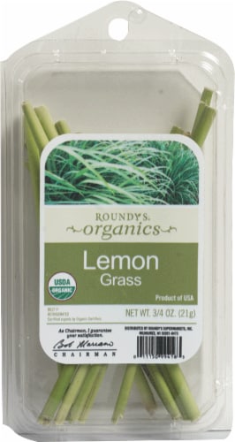 Roundy's Organics Lemon Grass Perspective: front