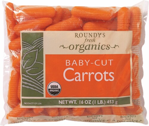 Roundy's Fresh Organics - Baby Carrots Perspective: front