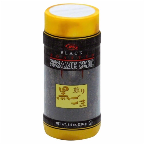 JFC Black Roasted Sesame Seeds Perspective: front