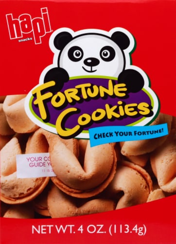 Hapi® Snacks Fortune Cookies Perspective: front