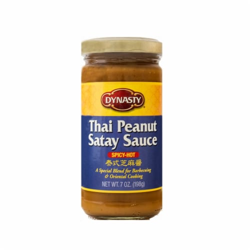 Dynasty Spicy-Hot Thai Peanut Satay Sauce Perspective: front