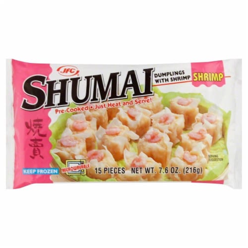 JFC Shumai Dumplings with Shrimp Perspective: front