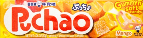 Puchao Mango Gummy Candy Perspective: front