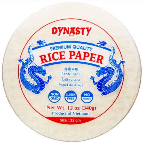 Dynasty® Premium Quality Rice Paper Perspective: front