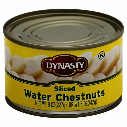 Dynasty Sliced Water Chestnuts Perspective: front