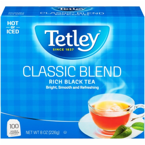 Tetley® Classic Blend Rich Black Tea Bags Perspective: front