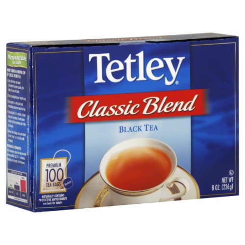 Tetley, Classic Blend Tea Bags, 100 Count