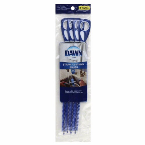 Dawn Ultra Straw Cleaning Brushes - Blue, 4 pk - Kroger