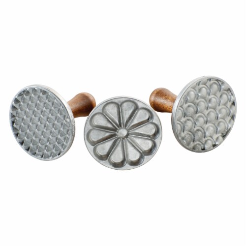 Nordic Ware All Season Cast Cookie Stamps Perspective: front