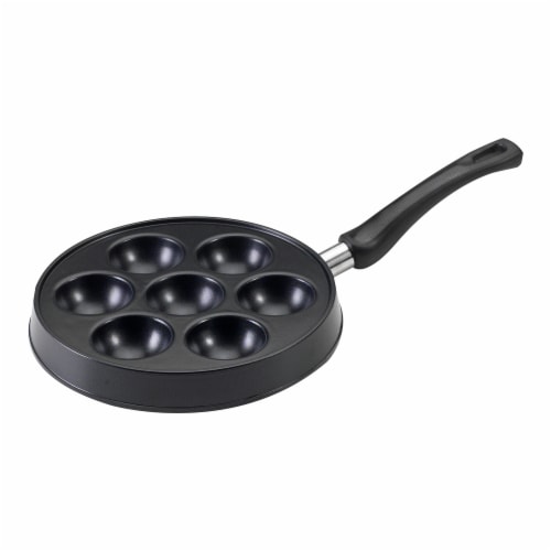 Nordic Ware Danish Ebleskiver Iron Perspective: front