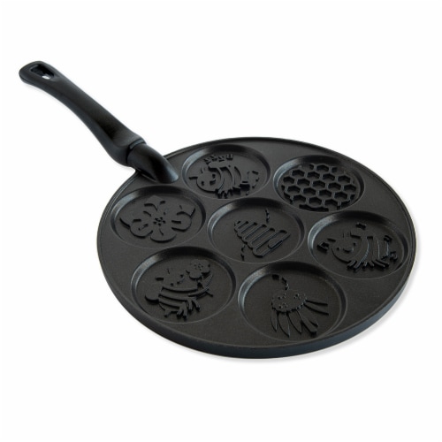 Nordic Ware Bee Pancake Pan Perspective: front