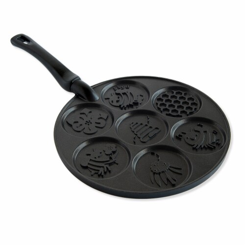 Nordic Ware Bee Pancake Pan Perspective: front