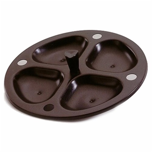 HIC Kitchen Non-Stick 3-Egg Poacher Insert