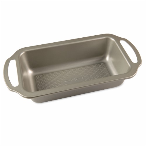 Nordic Ware Treat Nonstick Loaf Pan - Gold Perspective: front