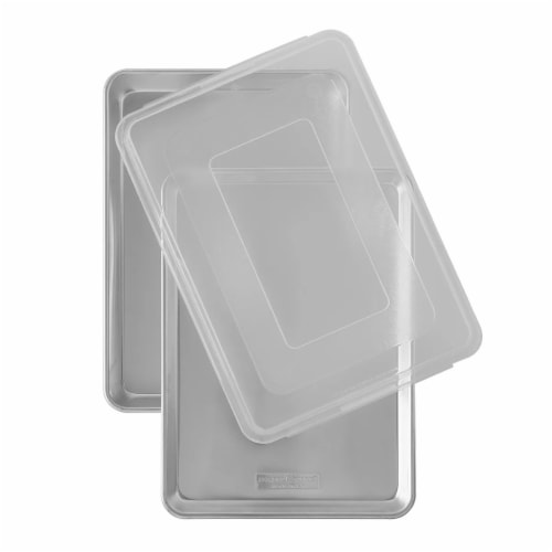 Nordic Ware Naturals 3 Piece Baking Sheet Set With Lid 1 unit Mariano s