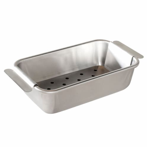 Nordic Ware Naturals Meat Loaf Pan and Lifting Trivet, Multicolor Perspective: front