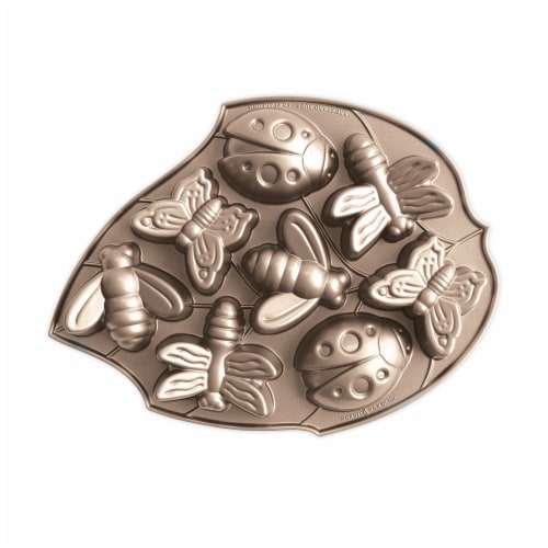 Nordic Ware Backyard Bugs Pan Perspective: front