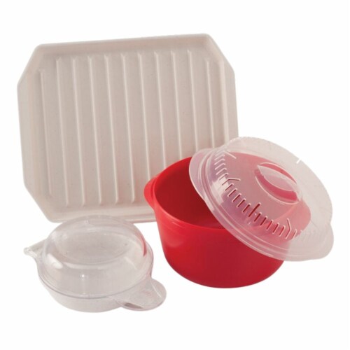 Nordic Ware Microwave Safe Bacon Tray & Food Defroster - White, 1 Piece -  Kroger