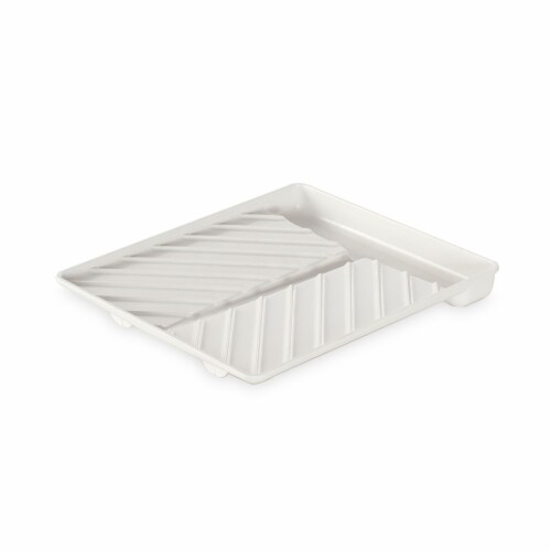 Nordic Ware Microwave Safe Bacon Tray & Food Defroster - White Perspective: front