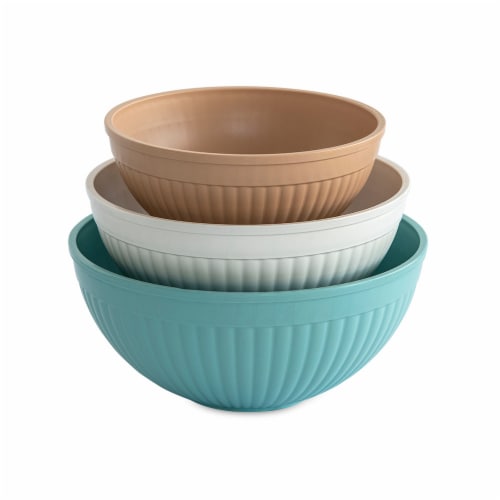 Nordic Ware 3- Piece Prep & Serve Mixing Bowl Set Perspective: front