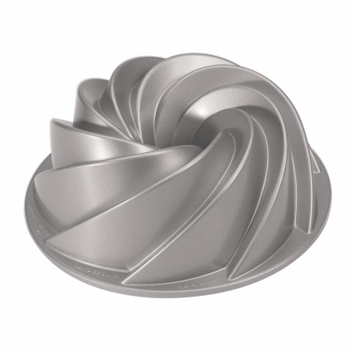 Nordic Ware Heritage Bundt - Silver Perspective: front