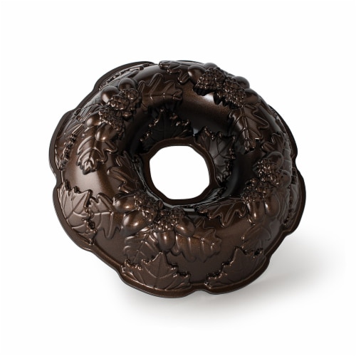 Nordic Ware Harvest Leaves Bundt Pan, Bronze, 1 Piece - Fry's Food Stores