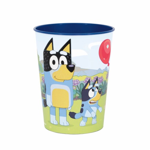 Bluey Party Favor Plastic Cup Perspective: front
