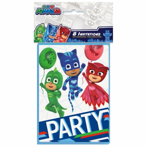 Download Pj Masks Birthday Party Invitations 8ct 1 King Soopers