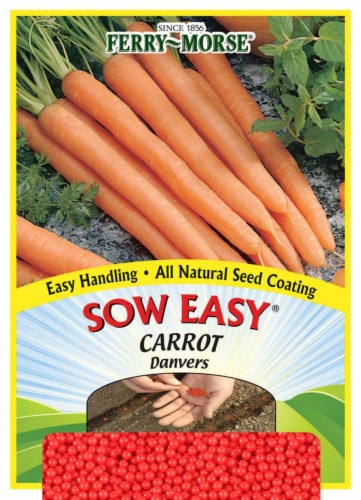 Ferry-Morse Sow Easy Danvers Carrot Seeds Perspective: front