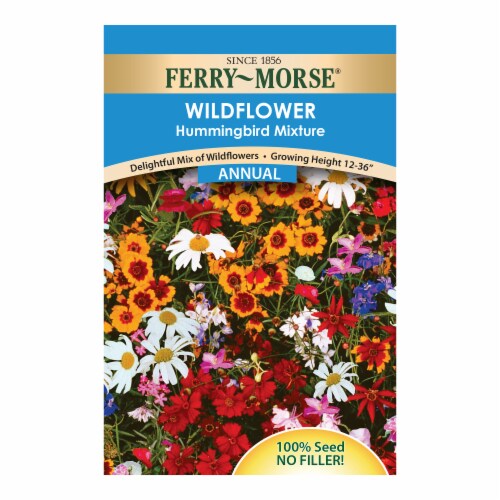 Ferry-Morse® Hummingbird Mix Seed Packet Perspective: front