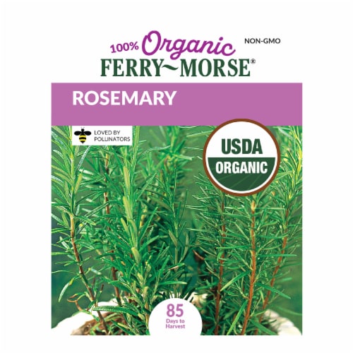 Ferry-Morse® Organic Rosemary Seed Packet Perspective: front