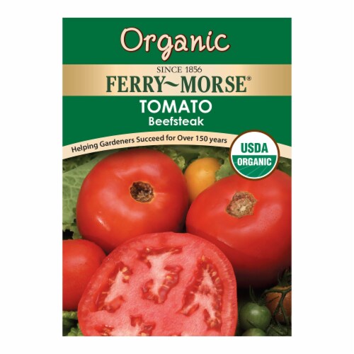 Ferry-Morse® Organic Beefsteak Tomato Seeds Perspective: front