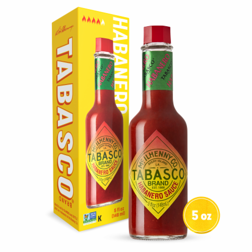 Tabasco Habanero Sauce Perspective: front