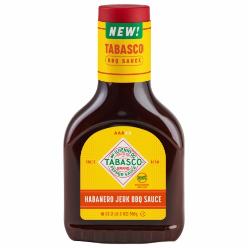 Tabasco Habanero Jerk BBQ Sauce Perspective: front